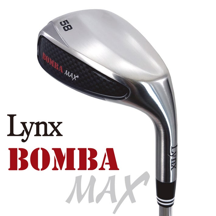 リンクスが新ウェッジ「BOMBA MAX」を発売、超ワイドソールとアーチデントソールでバンカー脱出性能が大幅向上