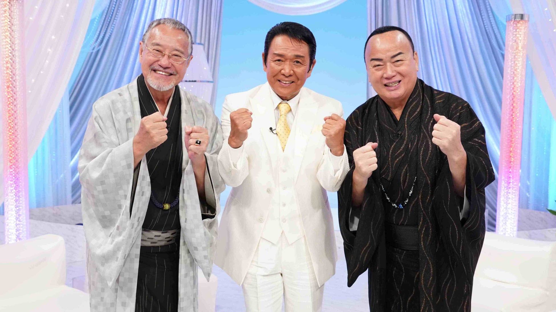 BS日テレで「歌謡プレミアム特別版」放送、吉幾三・山本譲二・細川たかしが出演し「北酒場」を3人で初披露