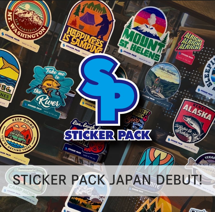 STICKER PACKが日本デビュー、GIFTショーで300種類のステッカーを展開、アメリカ発の高品質ブランドが日本市場に参入