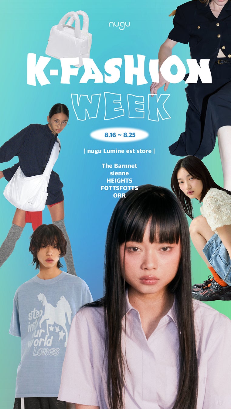 nuguが新宿ルミネエストでK-FASHION WEEKを開催、韓国の人気5ブランドが参加しファッション愛好家の注目を集める