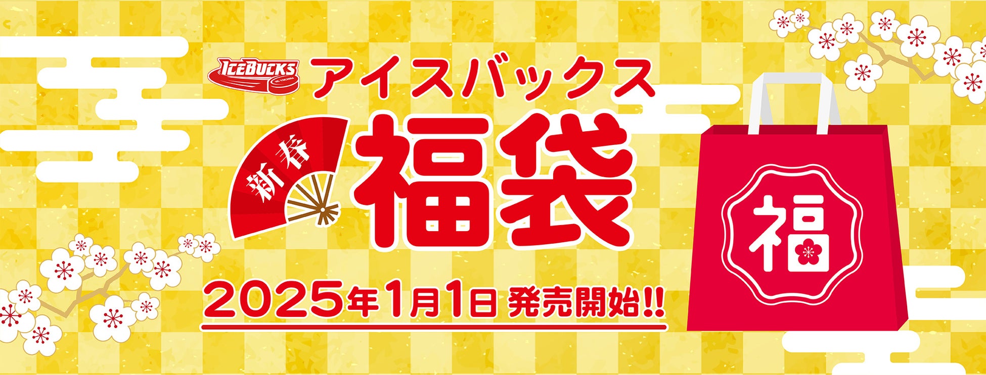 栃木日光アイスバックス、2025年新春福袋数量限定販売開始、選手着用ユニフォームなど豪華内容